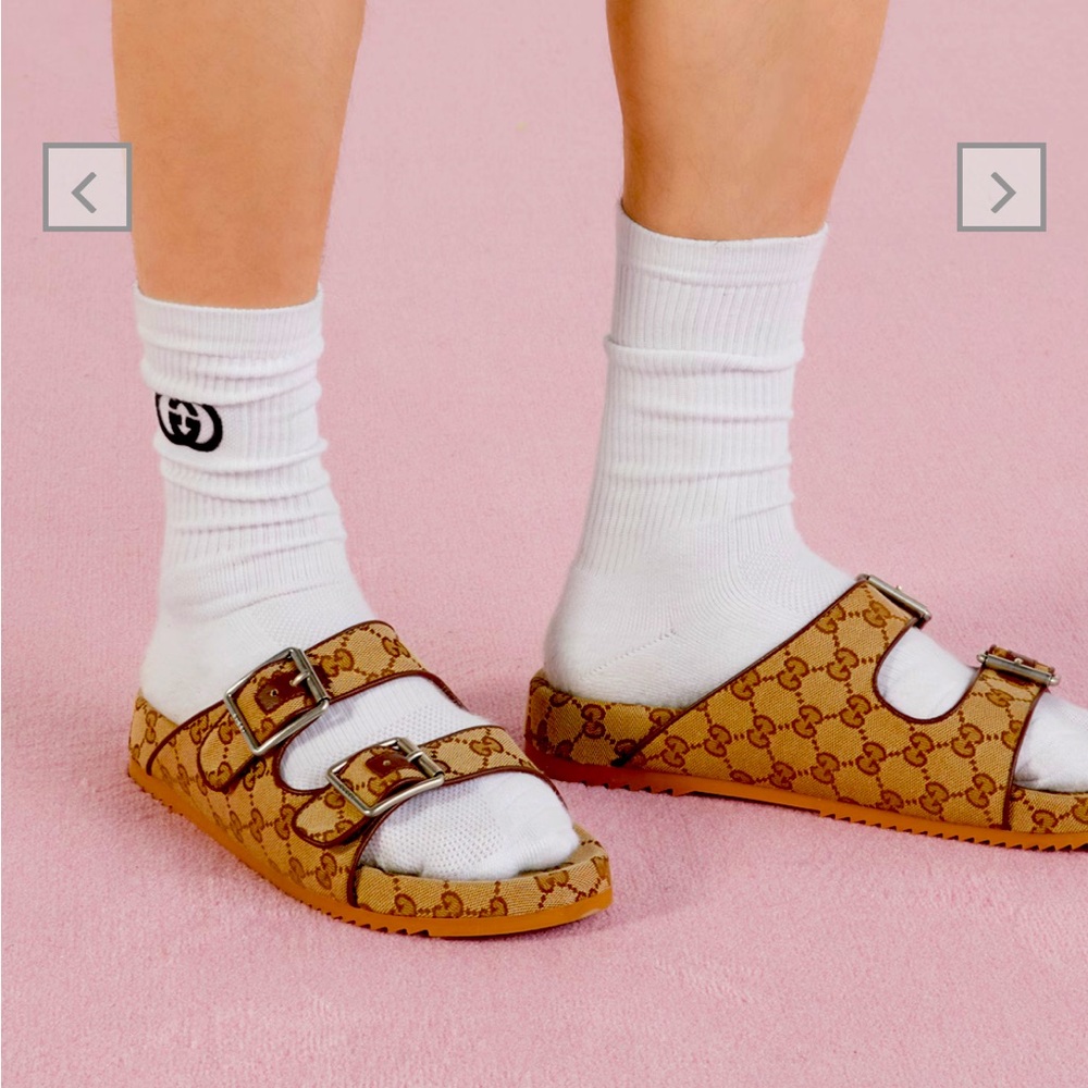 Gucci Men’s Slide Sandal with Straps